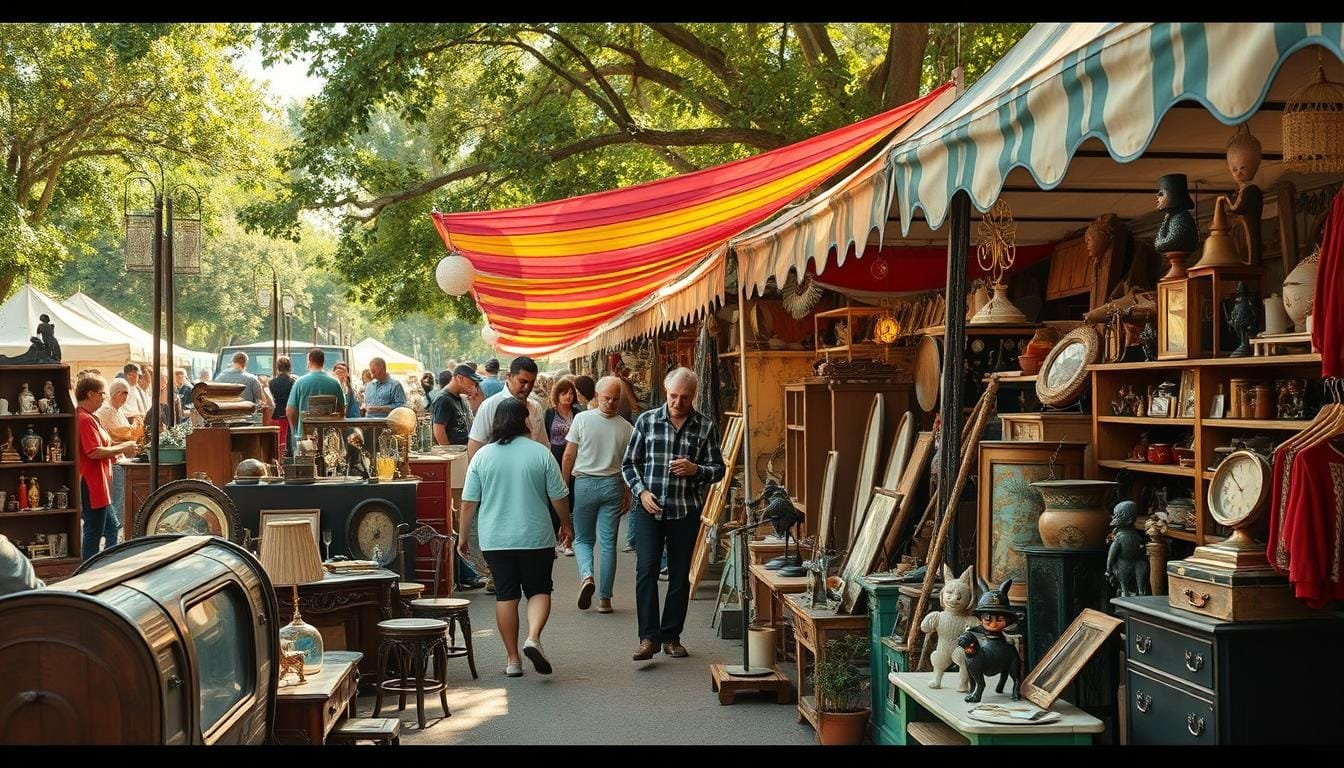 Antique flea markets