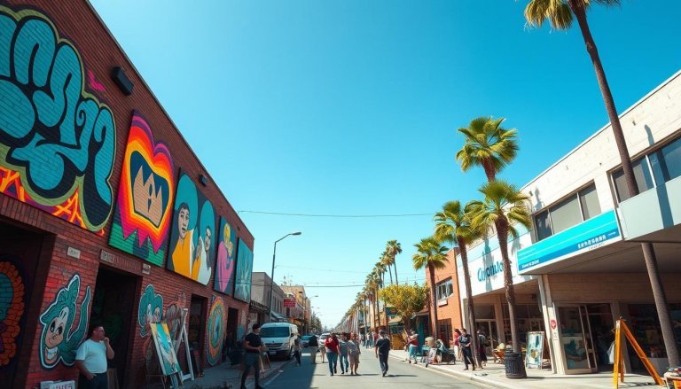 Los Angeles art district