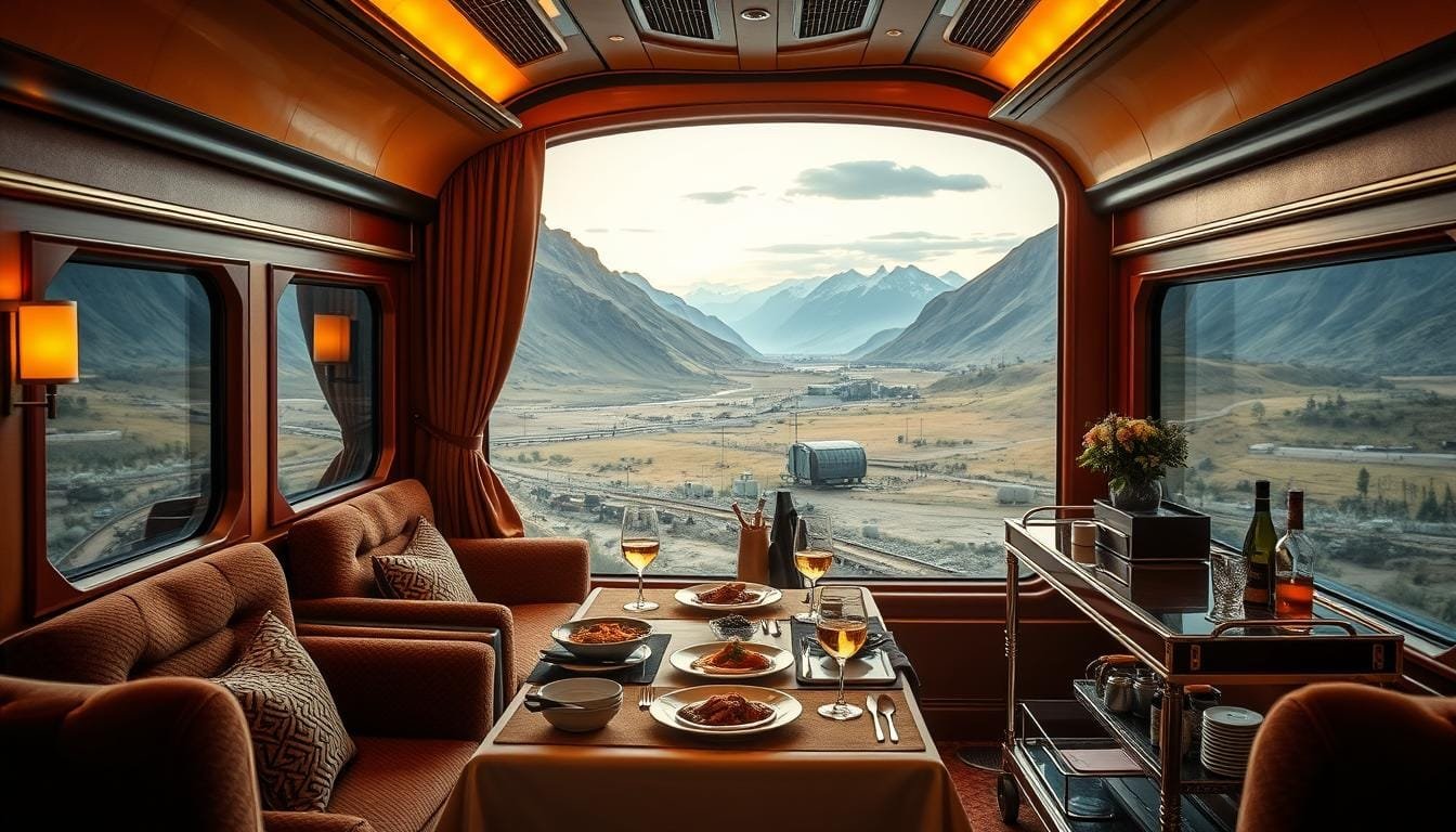 Luxury train experiences in USA