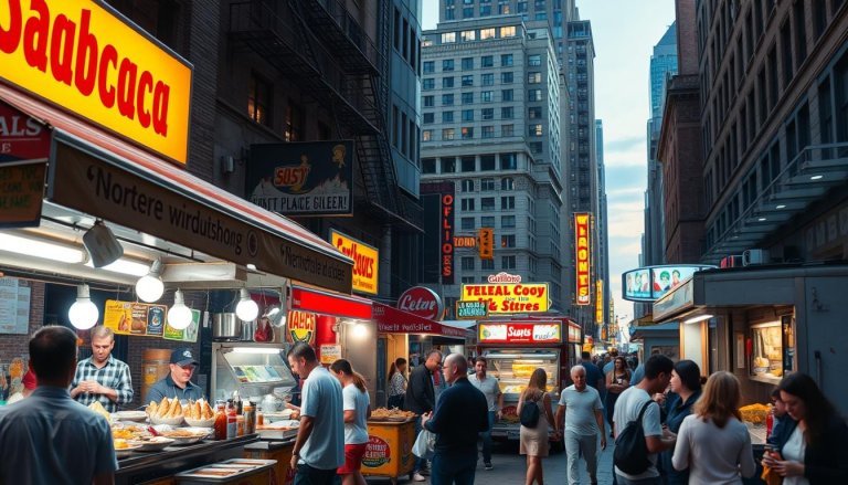 NYC food streets