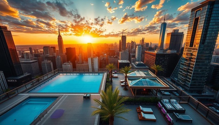 NYC rooftop pools