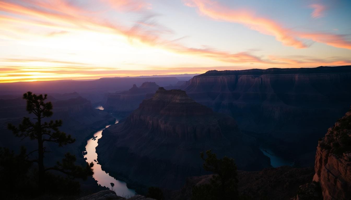 Spectacular sunrise vistas America