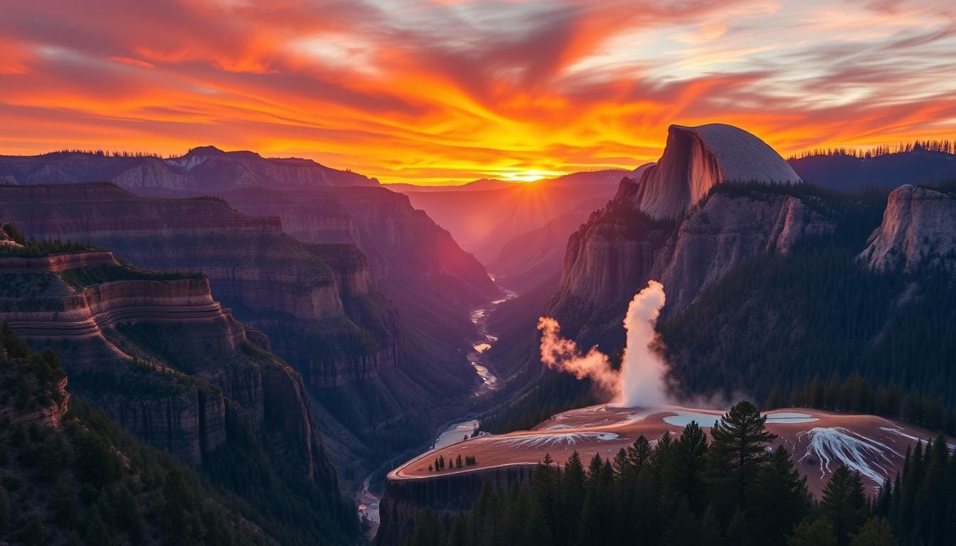 US national parks natural landmarks