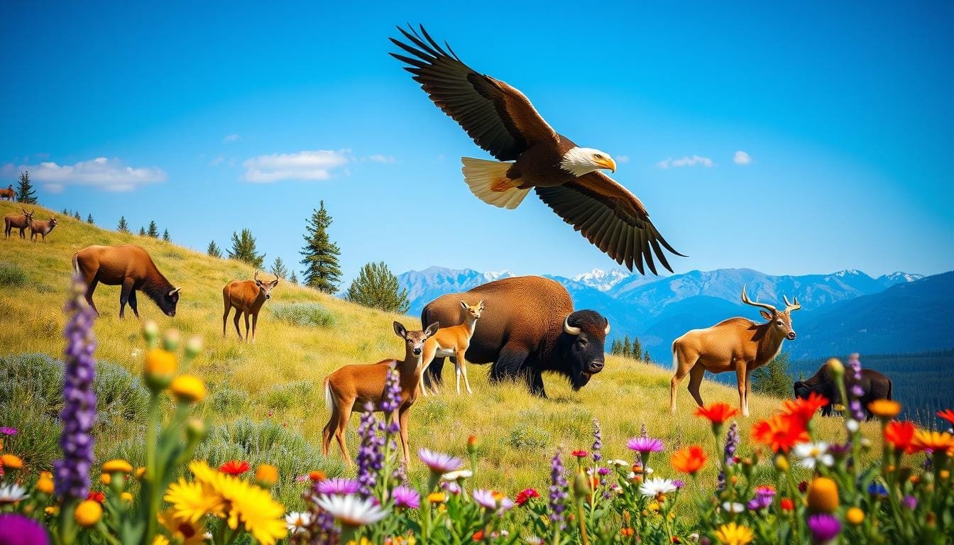 USA National Park Animals