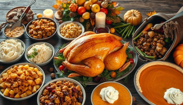 USA Thanksgiving food