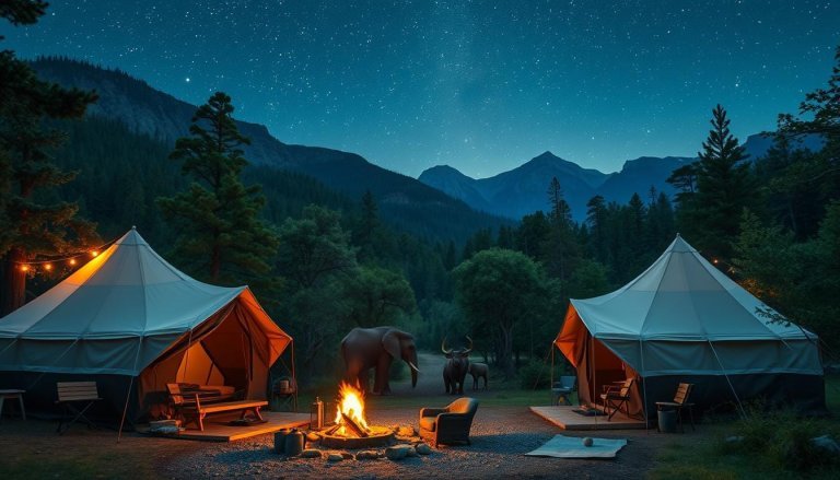 USA budget safari stays