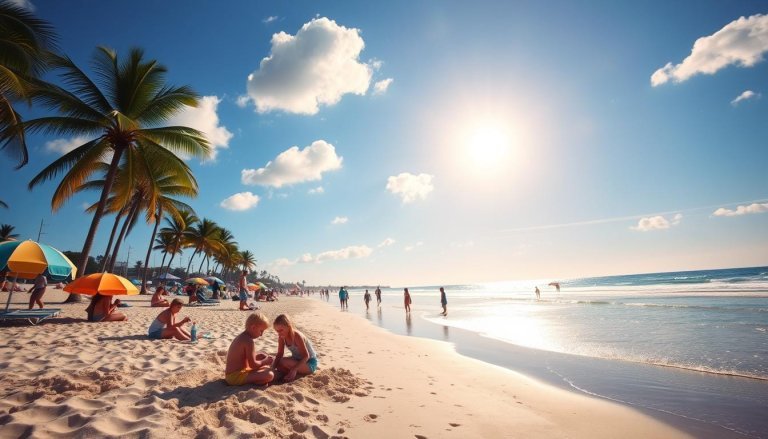 USA family beach