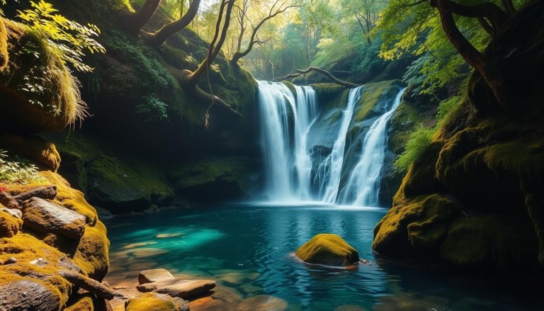 USA hidden waterfalls