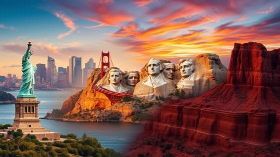 USA landmarks