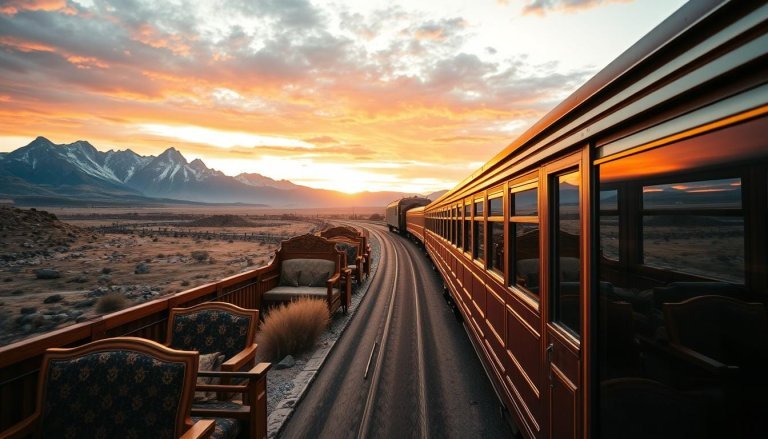 USA luxury train journey