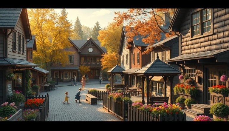 USA traditional villages