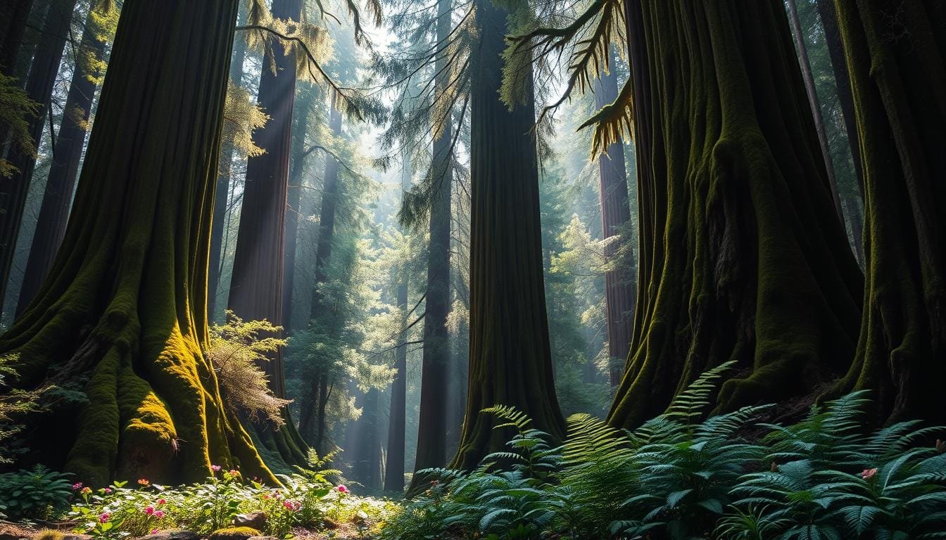 Unique forests in the USA