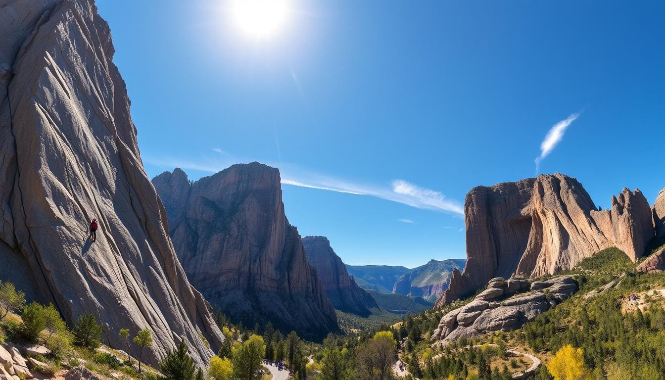 rock climbing spots United States