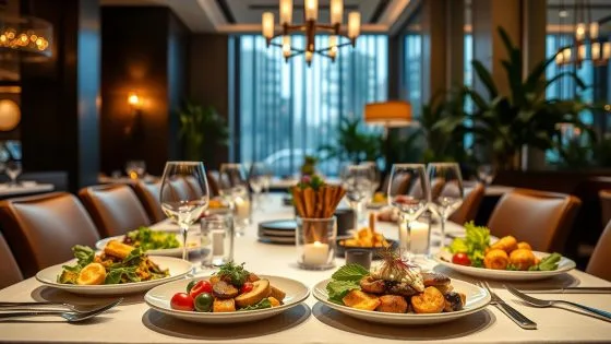 USA vegetarian fine dining